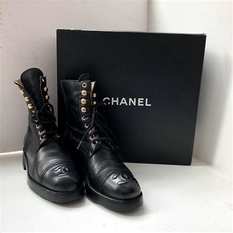 chanel combat boots 2016|chanel combat boots women.